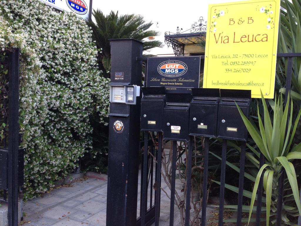 Bed And Breakfast Via Leuca Lecce Esterno foto
